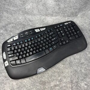 Logitech Wireless Ergonomic Keyboard K350 No Dongle‎ Tested